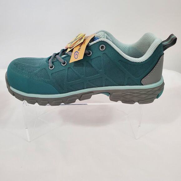 Nautilus Safety Shoes Women's 8.5 D Wide Teal Spark EH CN SR Style N1070 - Picture 5 of 16